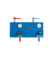 TABLEAU 2 LIGNES OXYGÈNE 10 BARS PROPANE 2,5 BAR