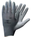 GANTS TRICOTES UNE PIECE ENDUCTION POLYURETHANE PAUME (4.1.3.1) T9